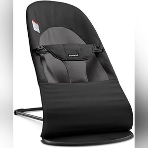 BabyBjorn Black and Gray Baby Bouncer